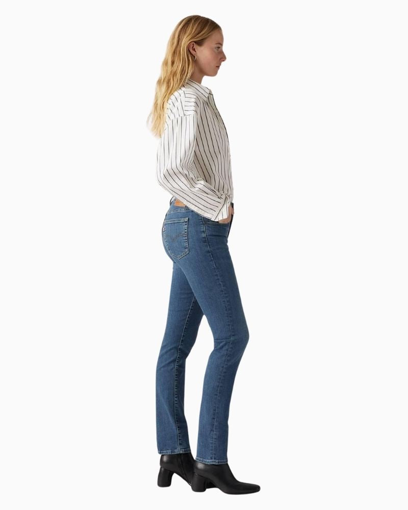 Levis - 724 High Rise Straight Jeans