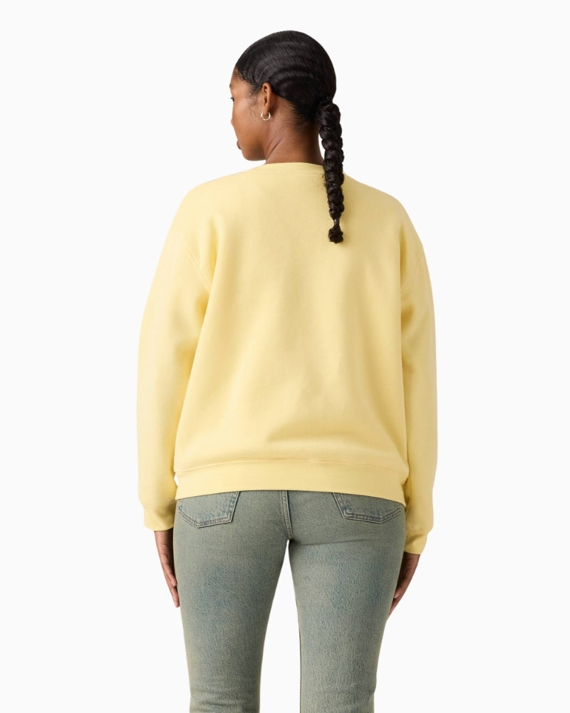 Levi’s Everyday Sweatshirt woman wearing sweatshirt back view – Áines Boutique