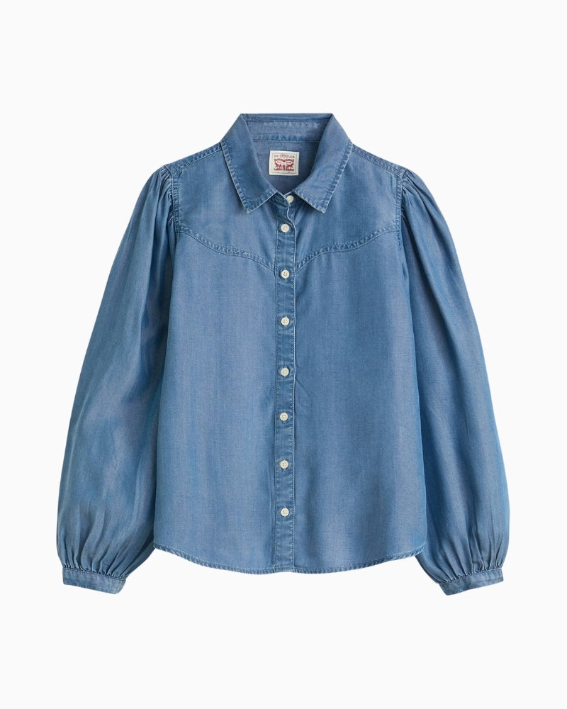 Levi’s Journey Western Shirt with pointed collar and yoke detail