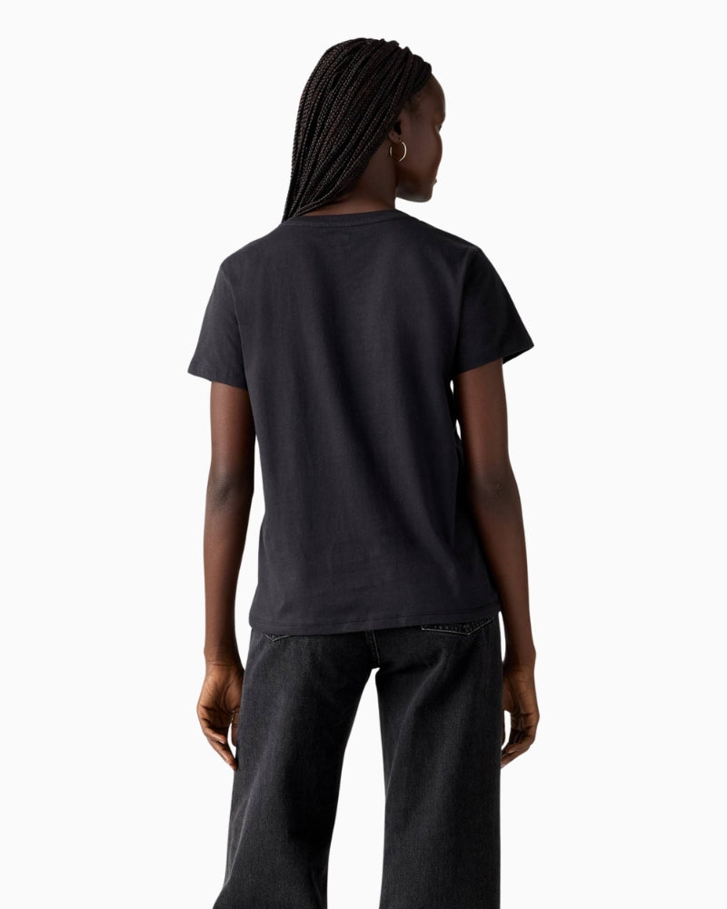 Back view of soft cotton Levi’s tee showing relaxed fit and clean lines