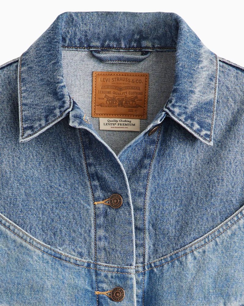 Levis - Shrunken '90s Western Trucker Jacket