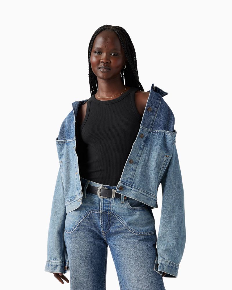 Levis - Shrunken '90s Western Trucker Jacket