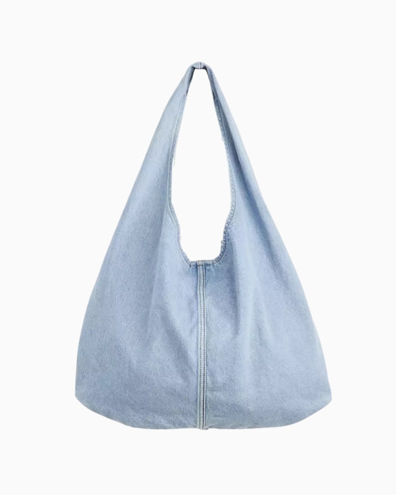 Levis Emerson shoulder bag denim front view