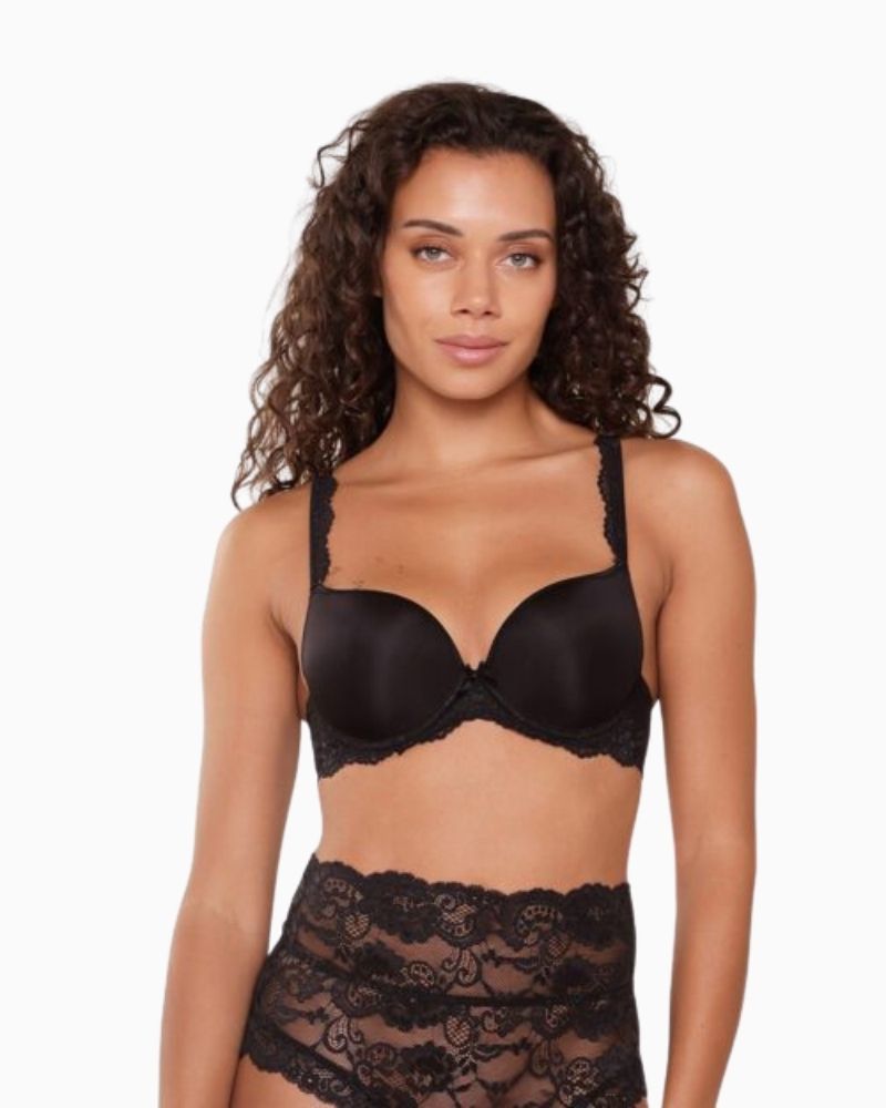 Smooth nude T-shirt bra with subtle push-up by LingaDore