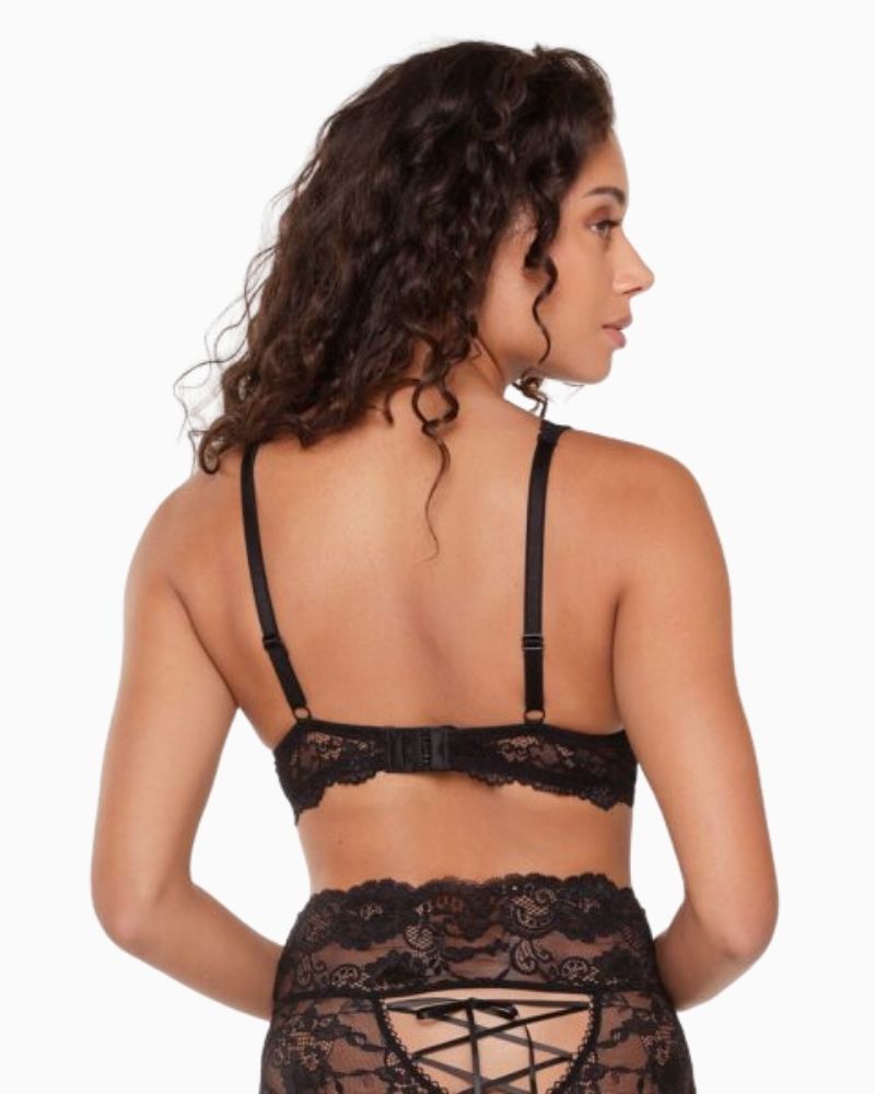 Back view of LingaDore daily bra showing adjustable straps and clasp