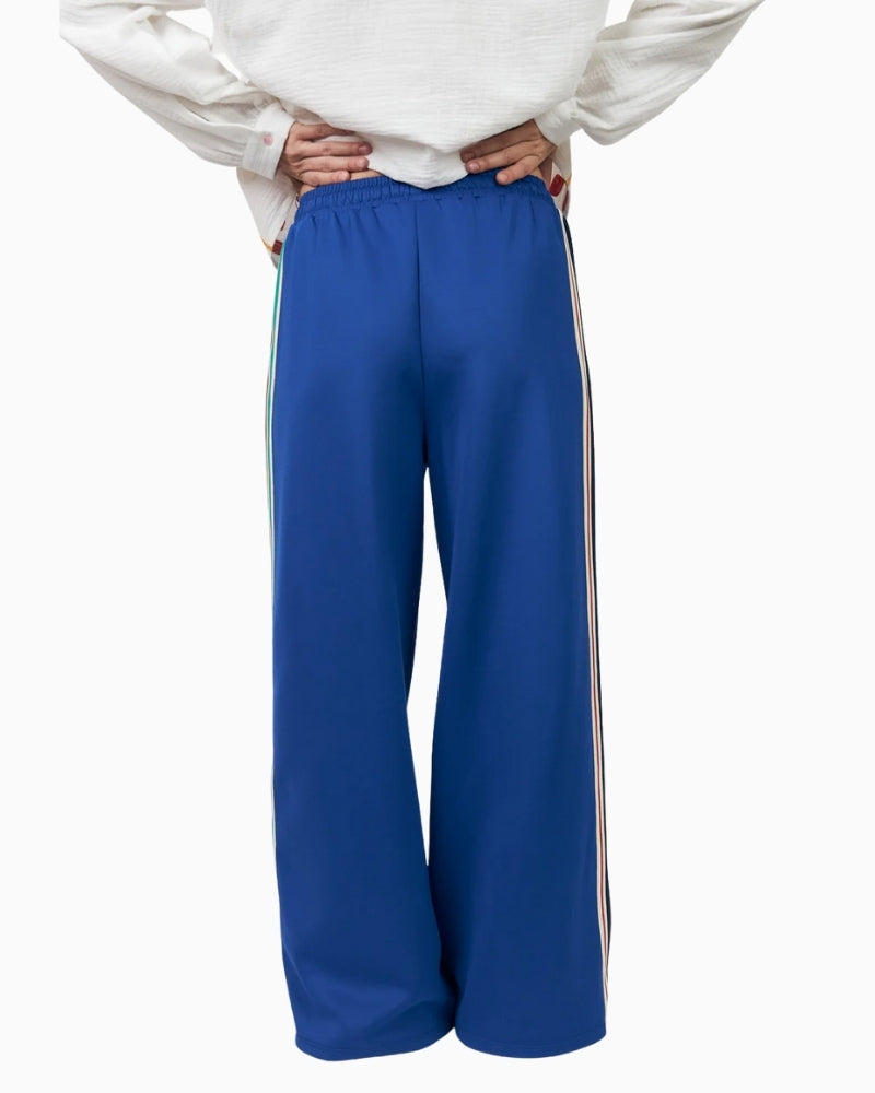 Lollys Laundry Liam pants blue back view – Áines Boutique