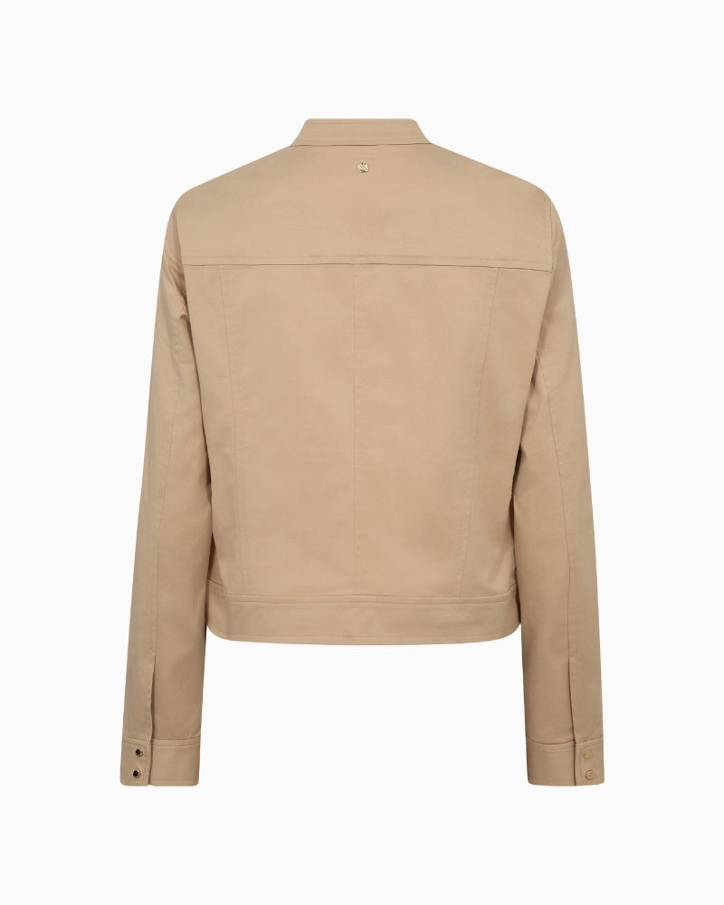 MOS MOSH MMBriella Tenca Jacket sesame back view