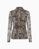 Back view with smooth finish and subtle tailoring