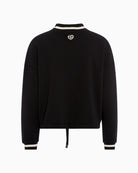 Back view of sporty Marc Aurel sweatshirt with boxy fit