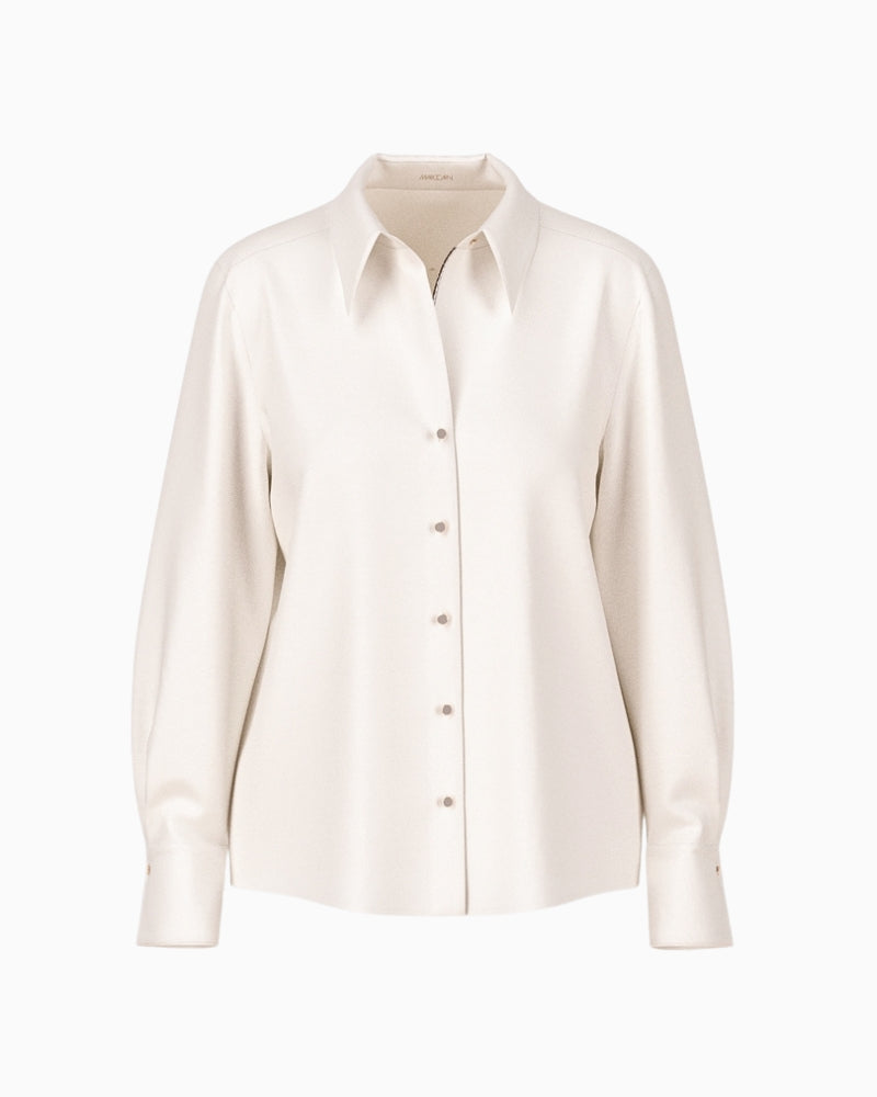 Flat lay view of front of Marc Cain Silk Blouse