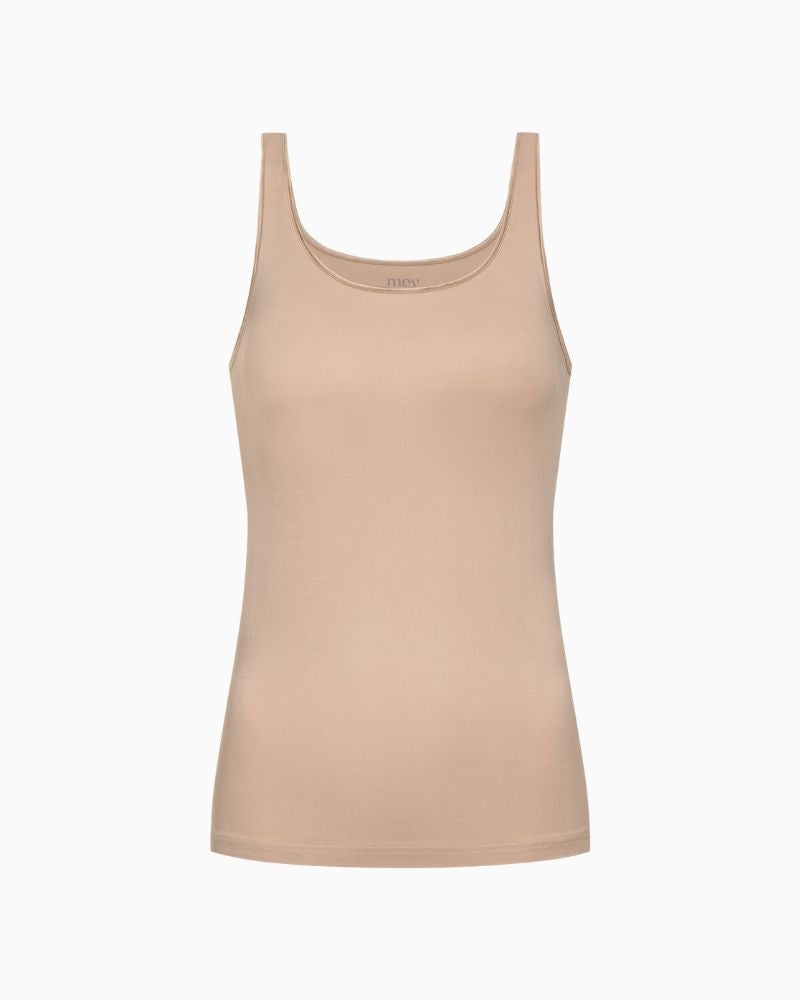 Skin tank top by Mey with wide straps and smooth finish