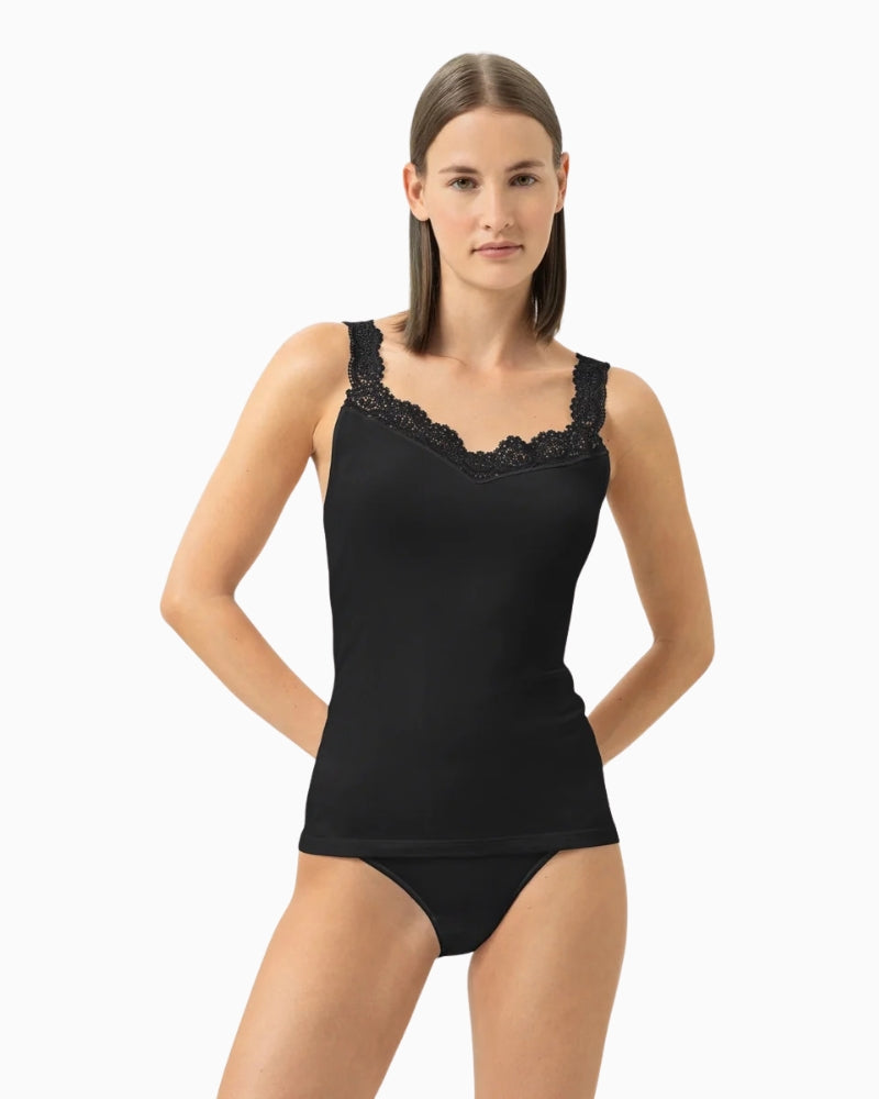 Mey Emotion Elegance Camisole in black front view