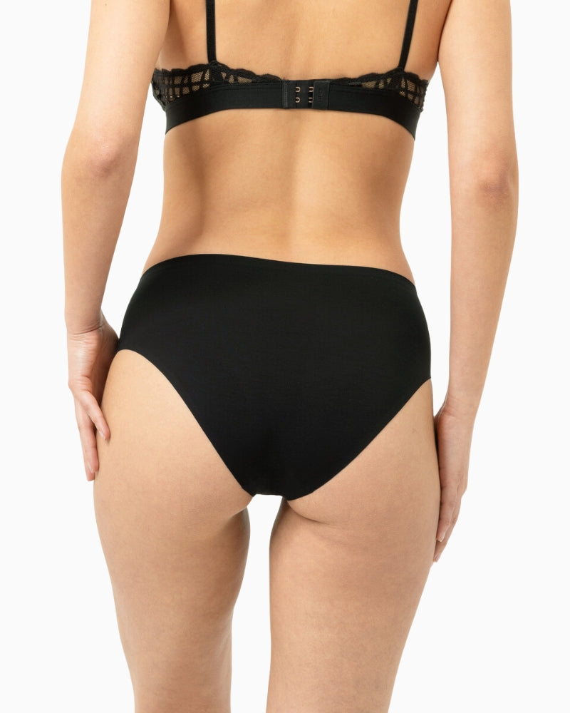 Mey Simply To Go Briefs in Black back view