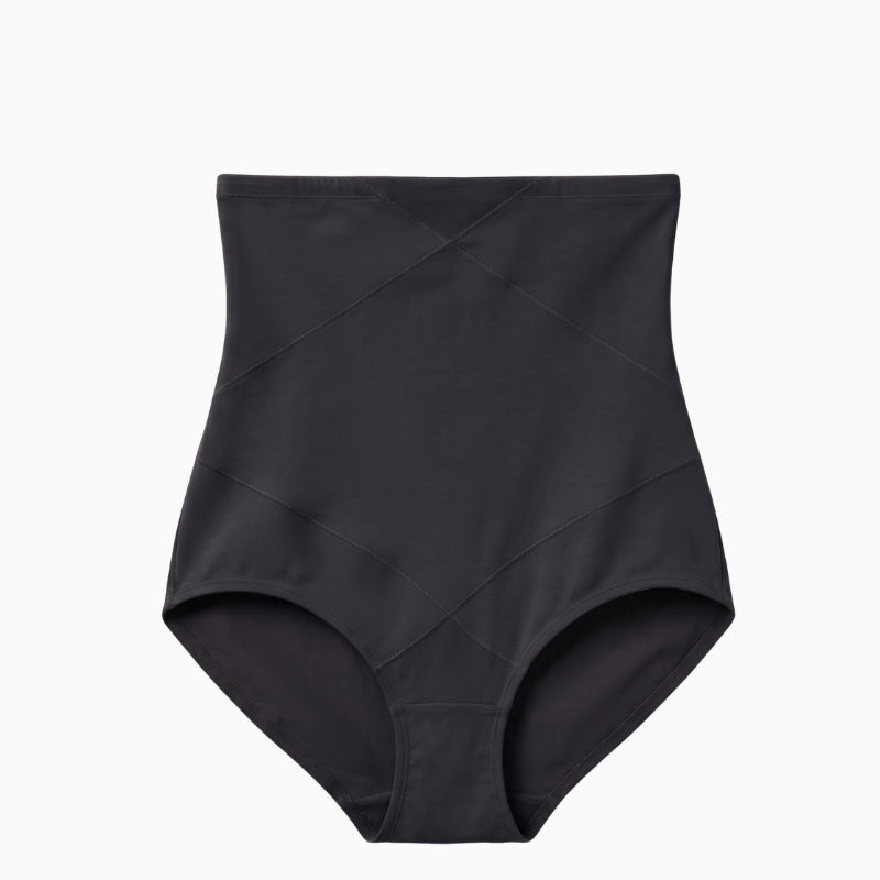 Miraclesuit Instant Tummy Tuck Hi-Waist Brief in Black waistband detail