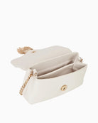 Inside view revealing multiple compartments