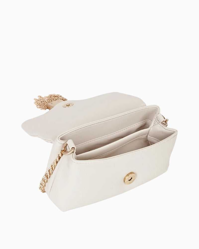 Inside view revealing multiple compartments