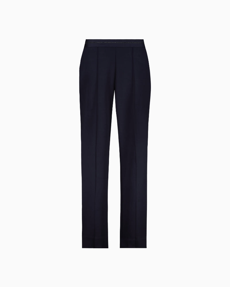 Monari glitter stripe pants navy glitter stripe – Áines Boutique
