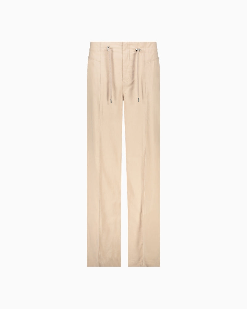 Monari wide leg trousers product front on white background – Áines Boutique