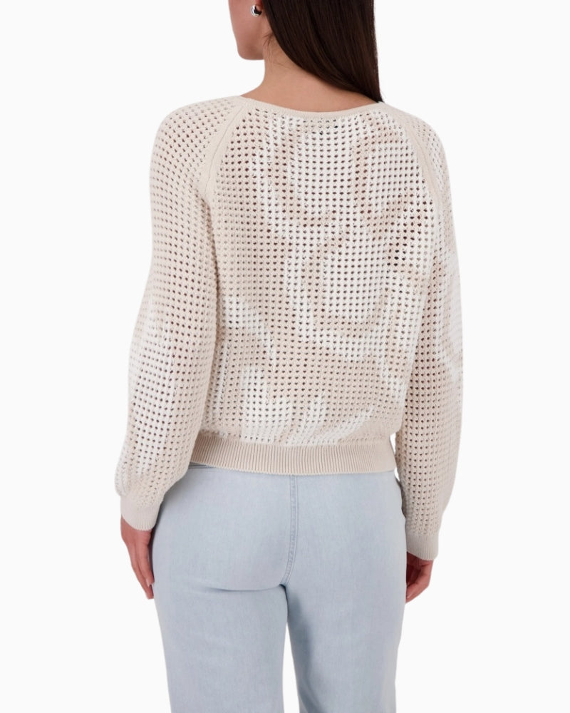 Monari Ajour Jumper back view – Áines Boutique