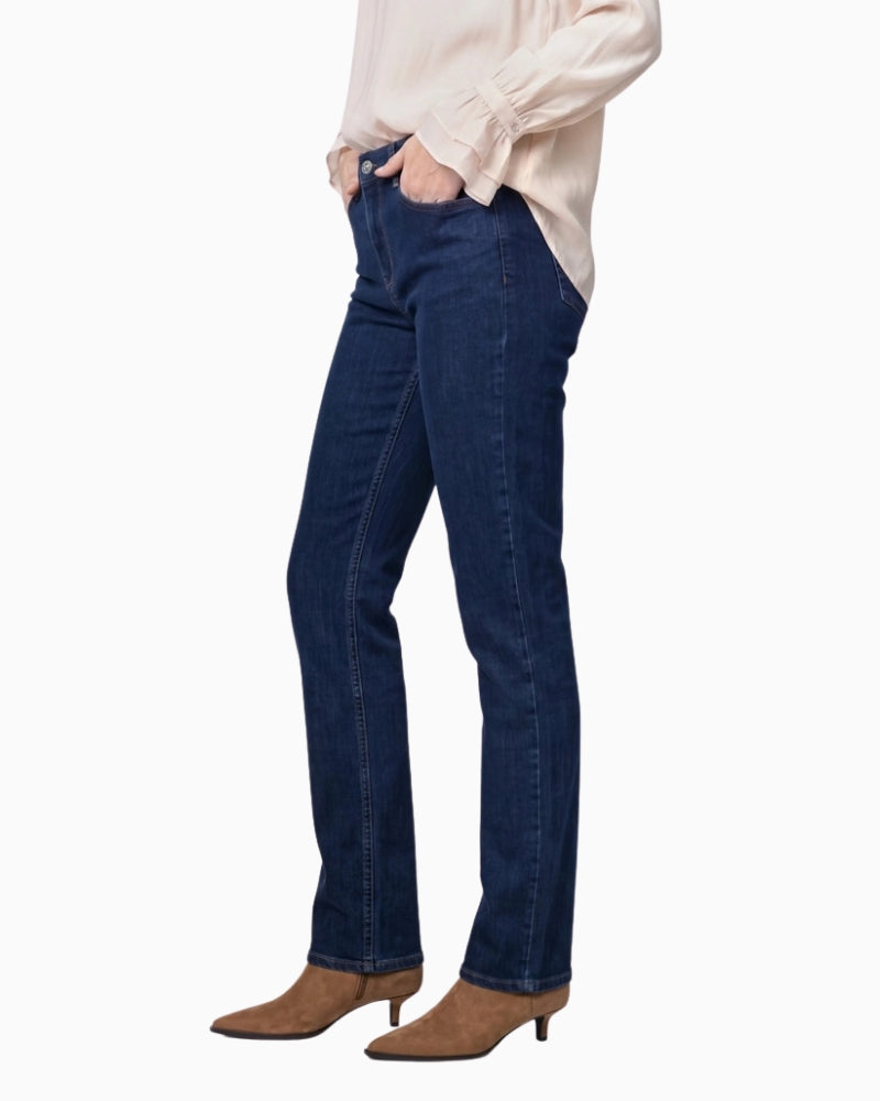 Monari Straight-Leg Jeans in denim side view