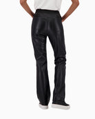 Back view showing straight-leg fit and smooth finish