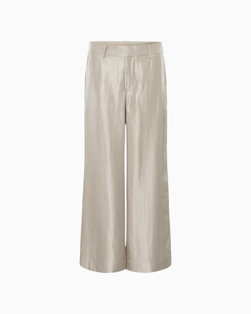 Moonstruck wide leg trousers full length flowing silhouette
