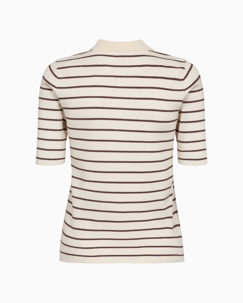 Mos Mosh Caliz Stripe Knit back view | Áines Boutique