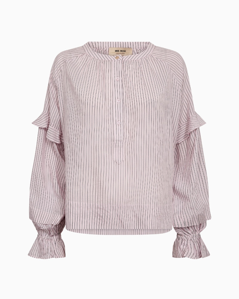Mos Mosh Jorun Stripe Blouse front view striped design | Áines Boutique