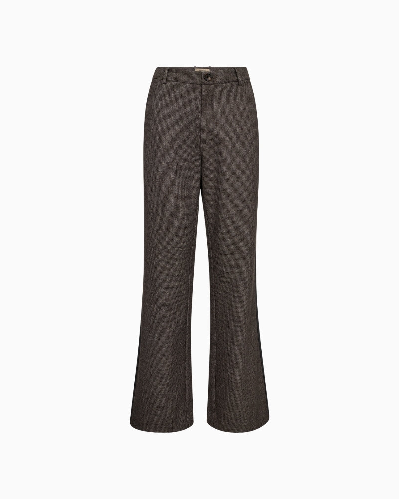 Mos Mosh Rhys Sisse tailored trousers with flare fit and mid-rise waist