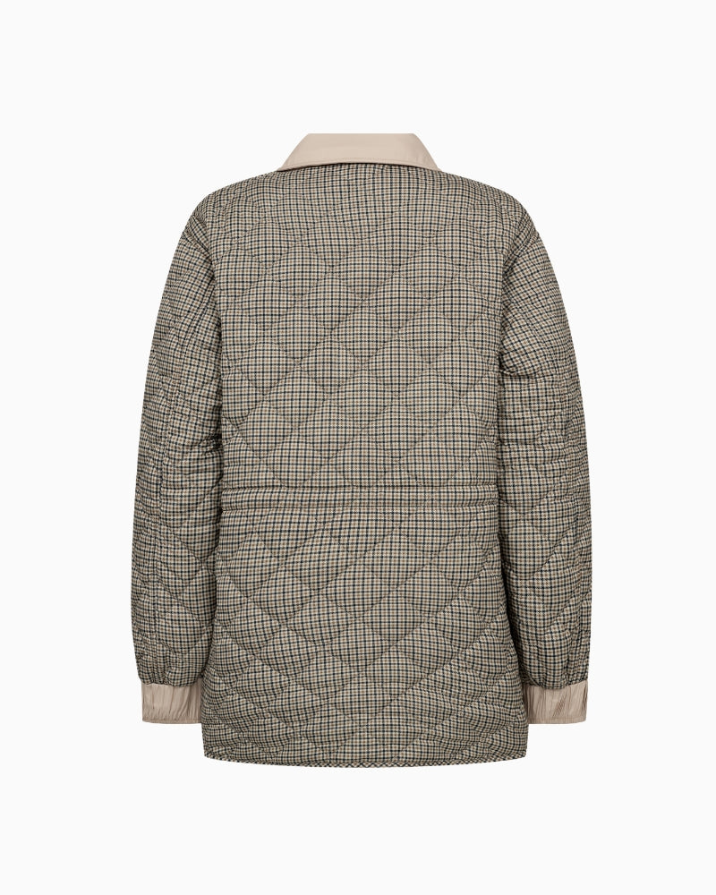 Mos Mosh Anna Rye Check Jacket in Check back view