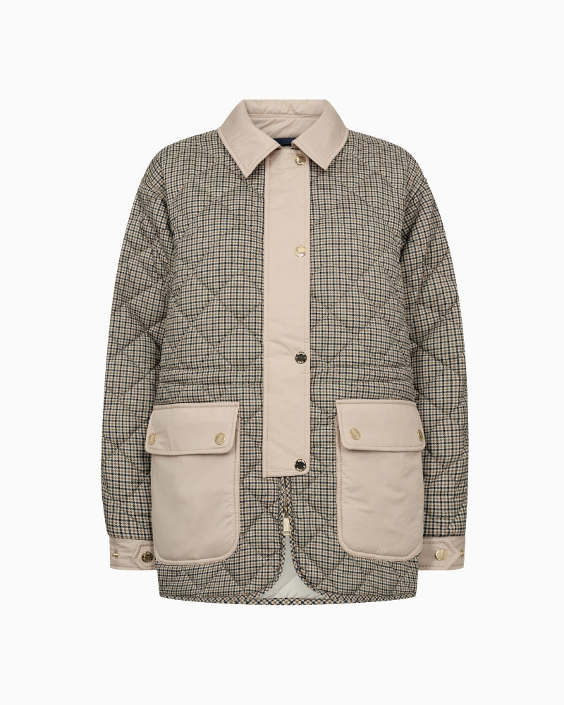 Mos Mosh Anna Rye Check Jacket in Check front view