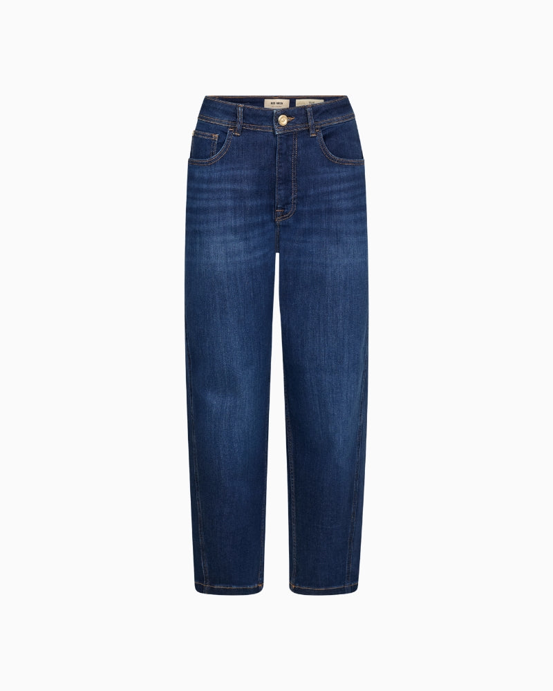 Mos Mosh Aymen Deluxe Jeans in Denim front view