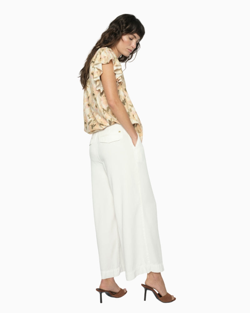 Mos Mosh Bantry Stalom Pant white back view