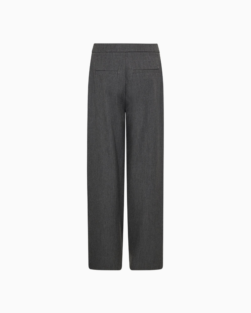 Mos Mosh Colette Milas Pant in Dark Grey back view