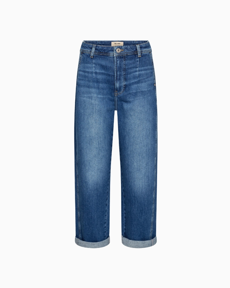 Mos Mosh Sandie Comfort Jeans in Denim front view