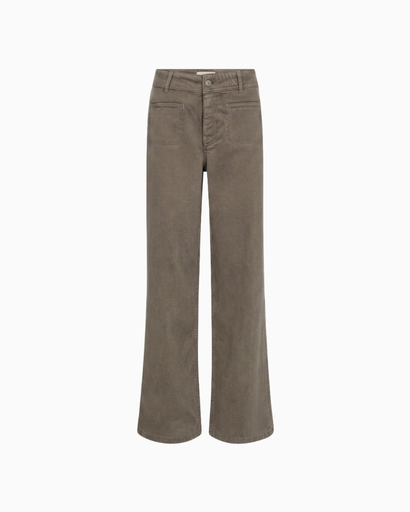 Mos Mosh Soey Marbido Pant in khaki front view