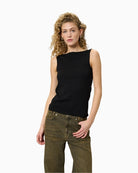 Detail of neckline and stitching on reversible waterfall blouse