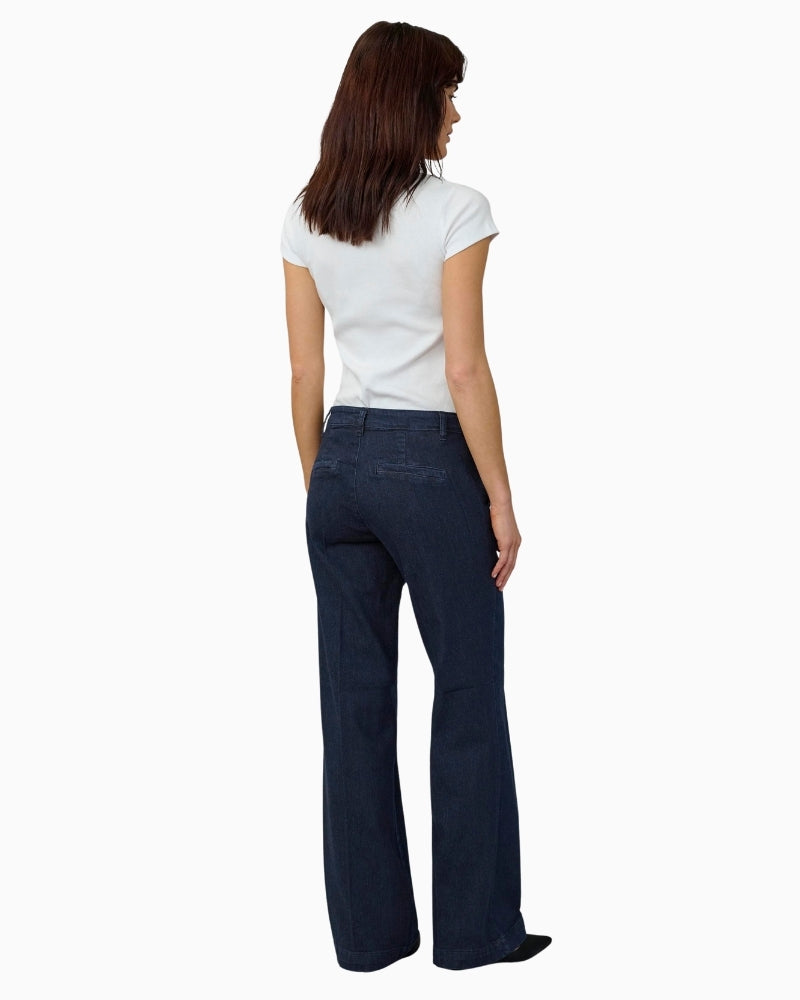 My Essential Wardrobe Lara 115 casual fit jeans back view – Áines Boutique