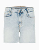My Essential Wardrobe LucyMW high waist shorts in soft cotton blend