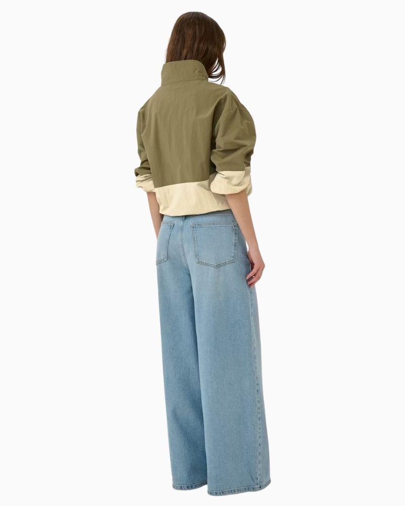 My Essential Wardrobe Quinn track jacket back view – Áines Boutique