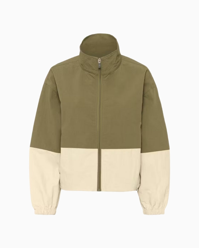 My Essential Wardrobe Quinn track jacket front view – Áines Boutique