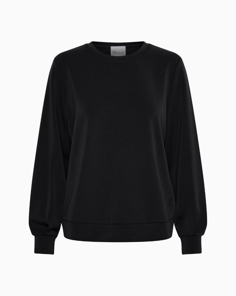 My Essential Wardrobe sweat blouse front view – Áines Boutique