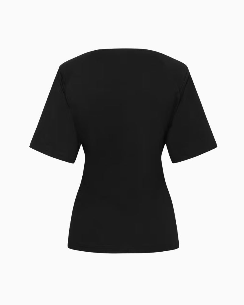 My Essential Wardrobe MWApir T-Shirt black back view