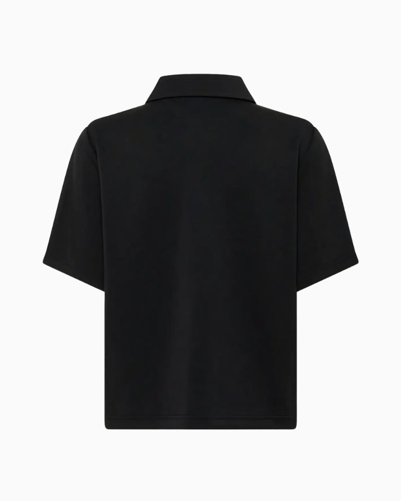 My Essential Wardrobe MWHelle Polo Tee back view