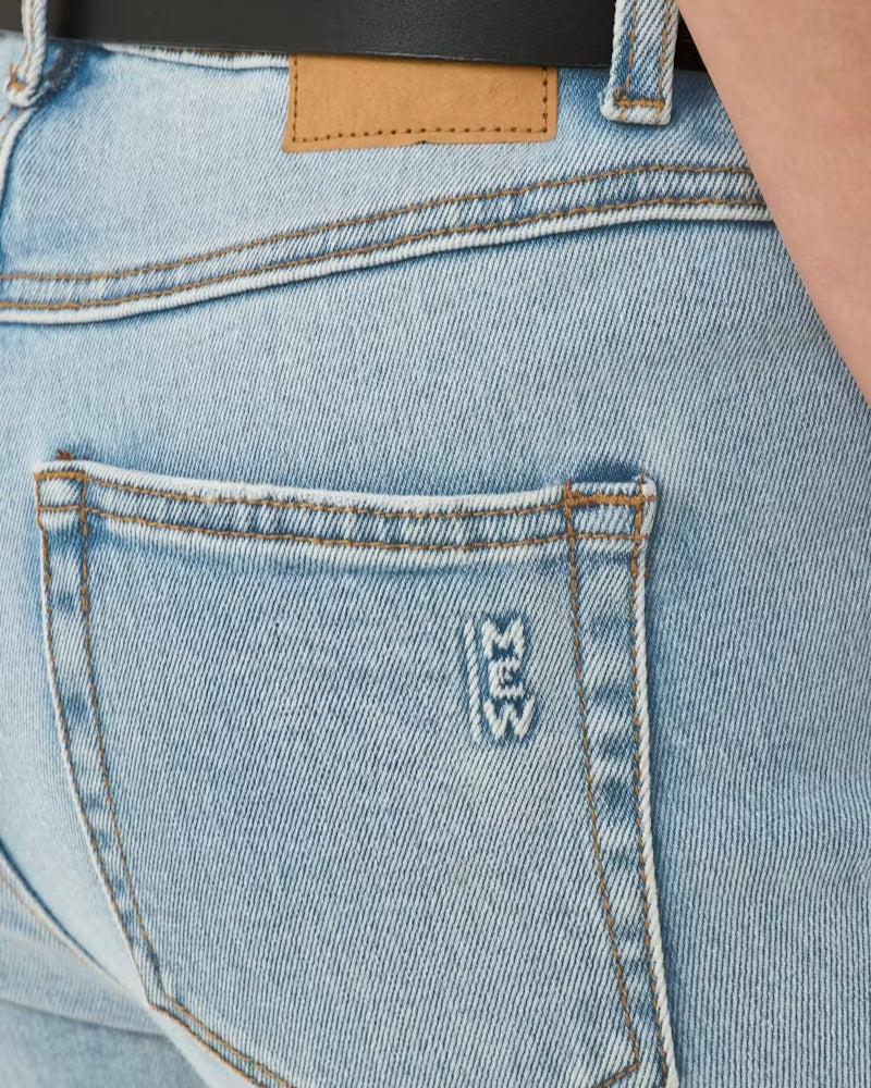 My Essential Wardrobe MWKazia Bootcut Jeans light denim pocket detail