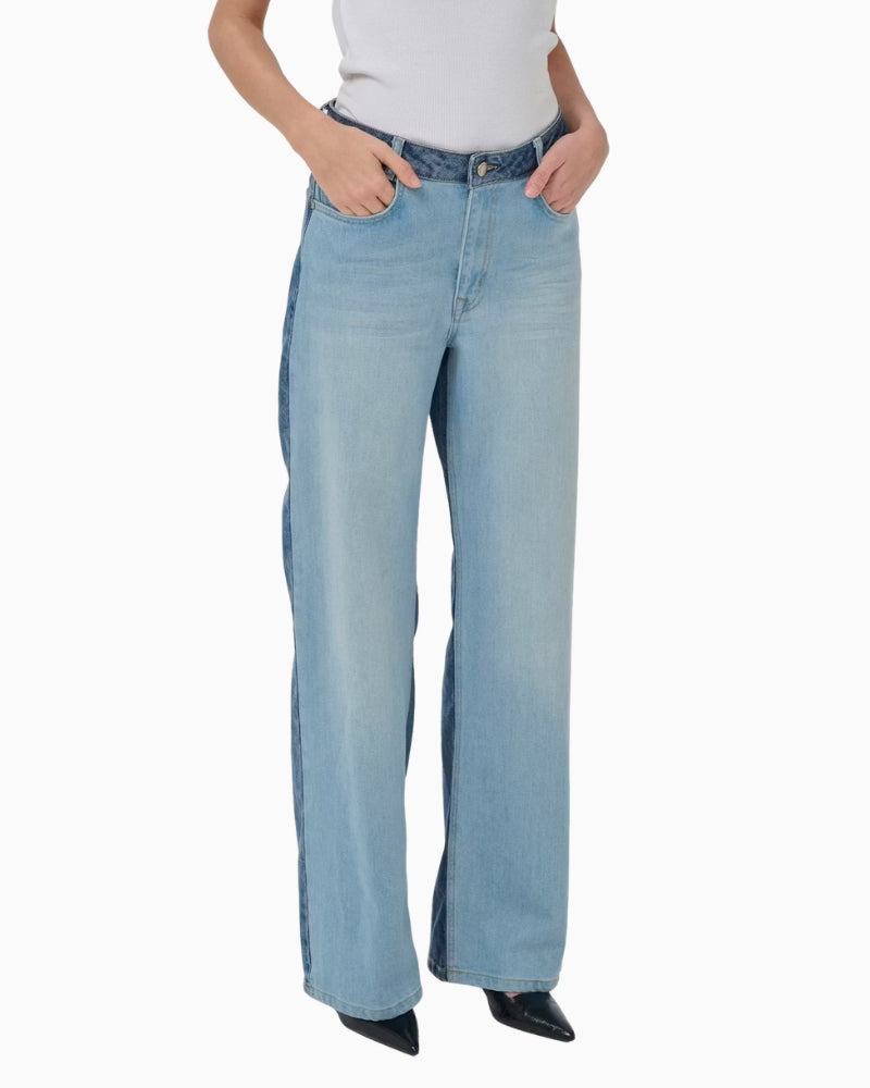 My Essential Wardrobe MWLouis Jeans light blue front view