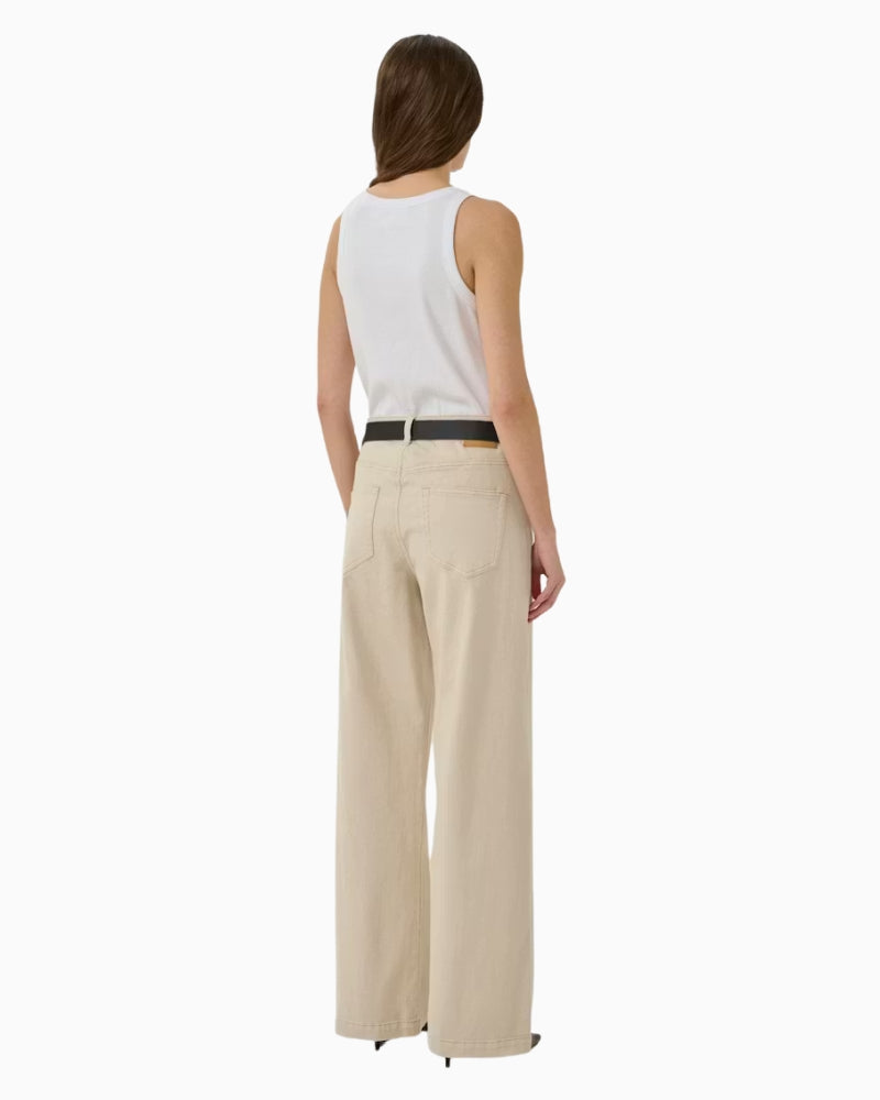 My Essential Wardrobe MWMandy Top white back view