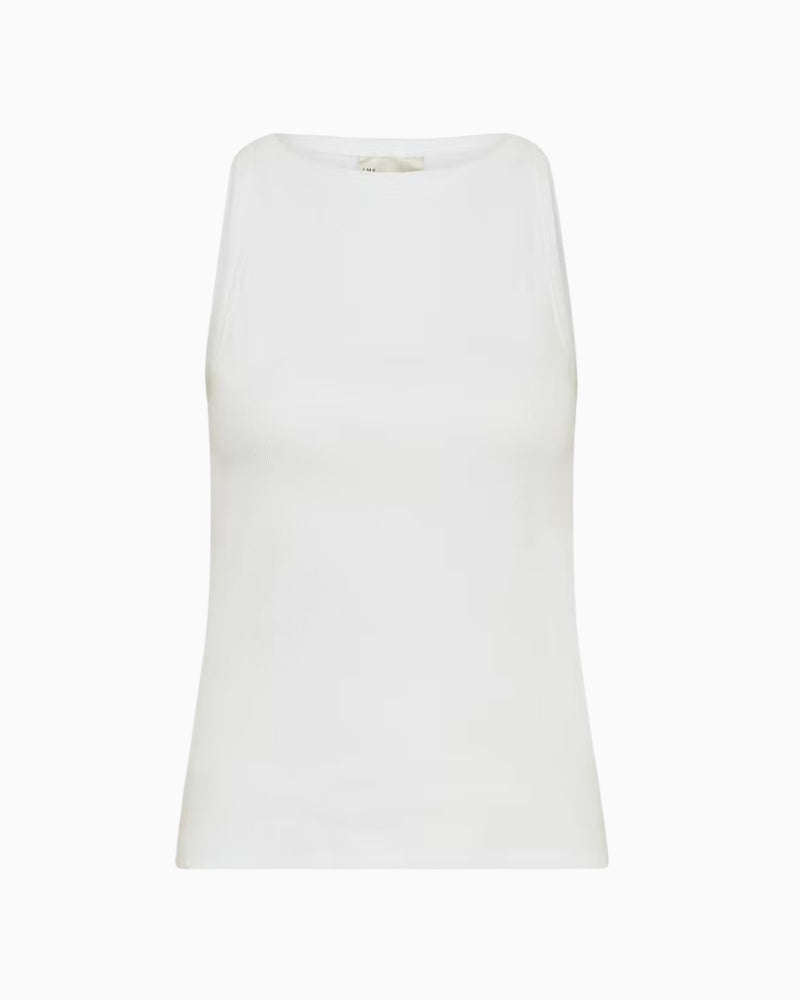 My Essential Wardrobe MWMandy Top white round neckline detail