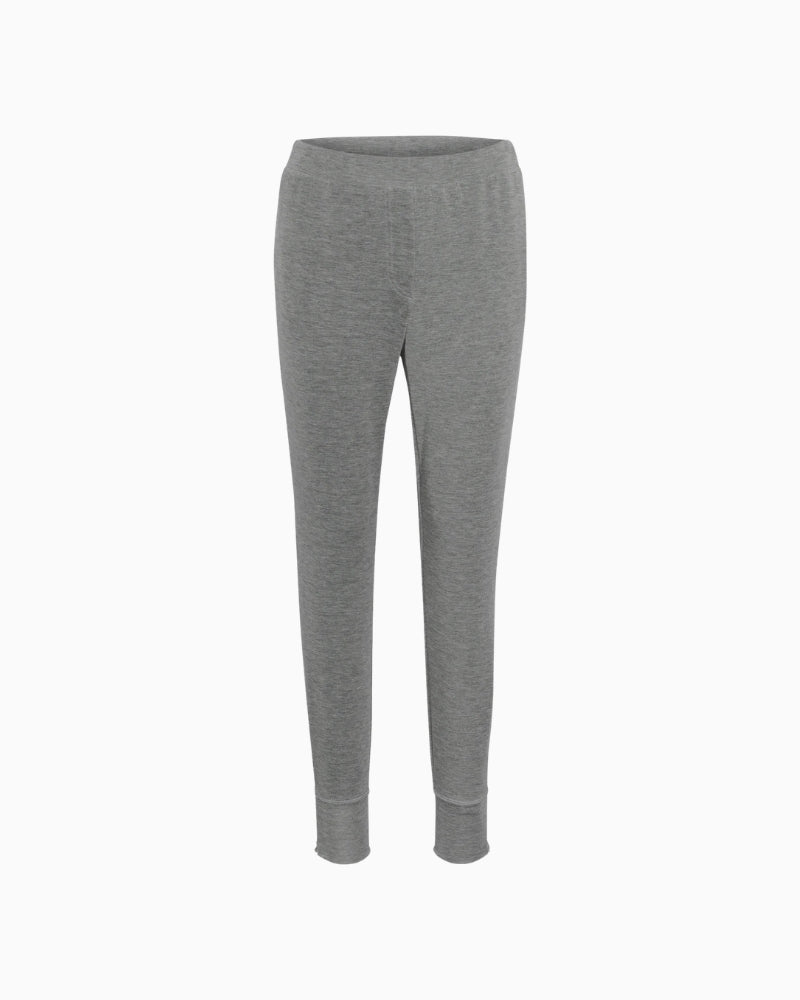 My Essential Wardrobe The Sweat Pant in Grey fabric detail