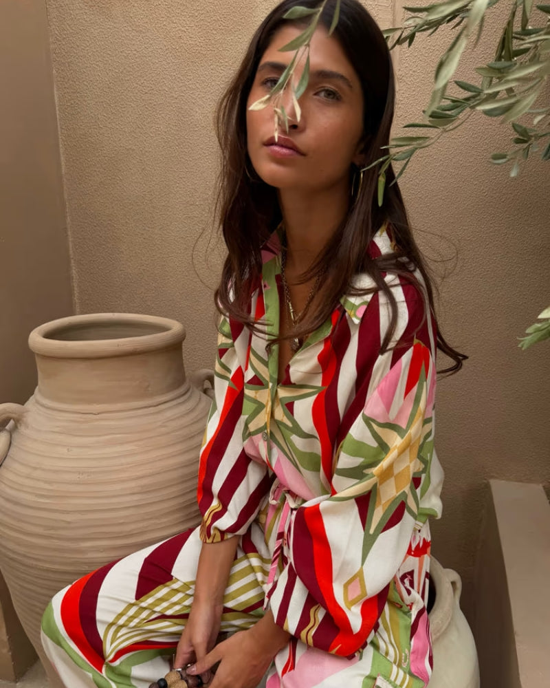 Never Fully Dressed Cirque Miley shirt multi side